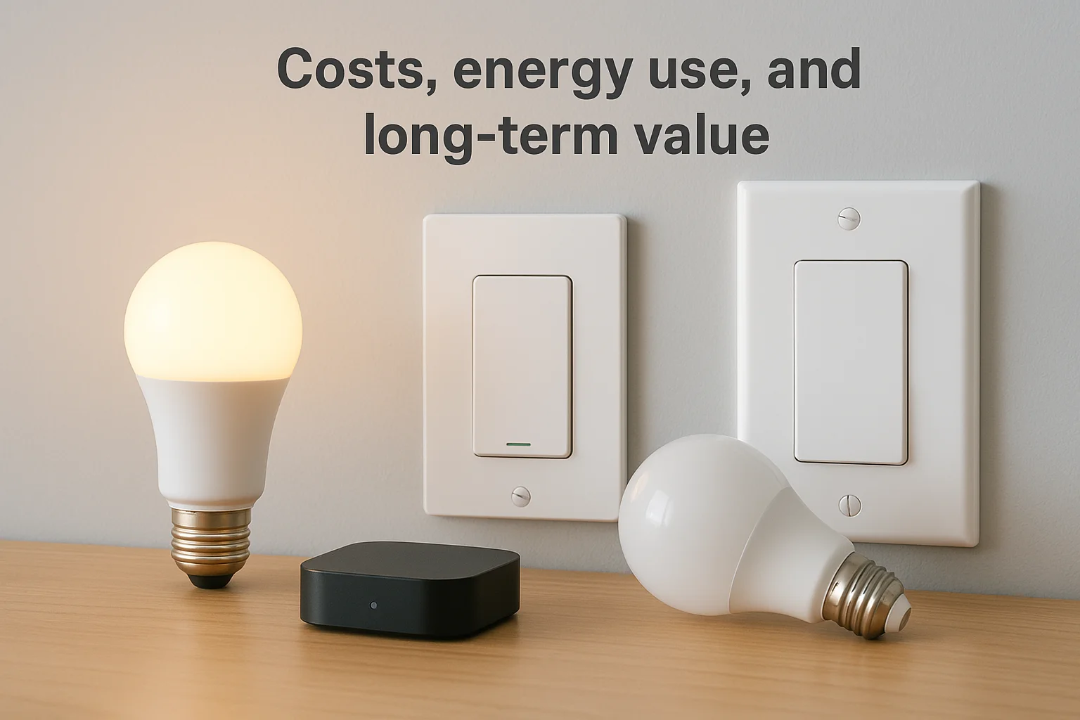 Costs, energy use, and long-term value